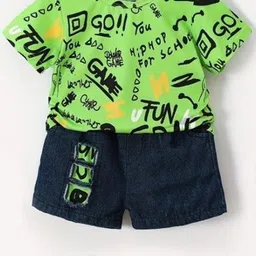 BILLYBALL Unisex Kids Printed T-shirt with Shorts-picture-25