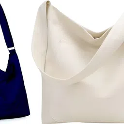 trendycraft Women Blue, White Shoulder Bag image 1