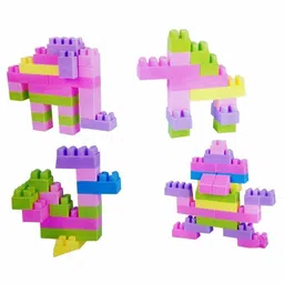 Yamama Building Blocks Multicolor - 60 Pieces-image-70