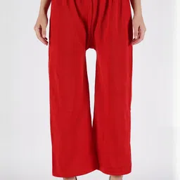 CROWN KING Women Easy Wash Parallel Trousers-image-47