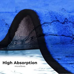 Sparrow world Green & Black 570 GSM High Absorption Hand Towel image 5