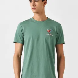 Van Heusen Men Graphic Printed Round Neck T-shirt-picture-16