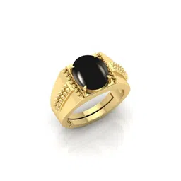 todani jems 12.25 Ratti Agate Stone Original Certified Hakik Gemstone Gold Plated image 1