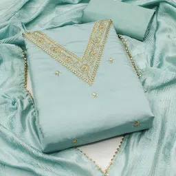 SAINOOR Embroidered Unstitched Dress Material-picture-32