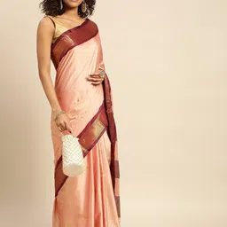 LeeliPeeri Designer Woven Design Zari Paithani Saree-image-40