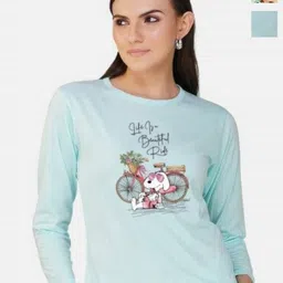 Metronaut Women 2 Printed Bio Finish Applique T-shirt-picture-32