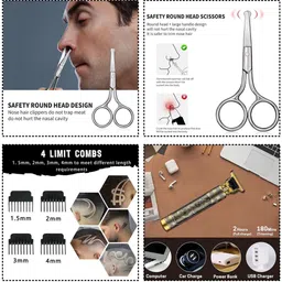 VIRTH Nose Scissor With Beard Trimmer image 3