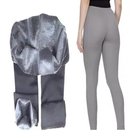 WAVE FASHION High-Waist Ultra-Soft Thermal Bottoms-image-32