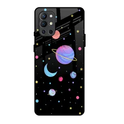 QRIOH Geometric Printed OnePlus 9R Back Case Mobile Accessories-picture-47