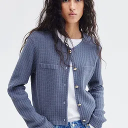 H&M Moss-Knit Cardigan image 5