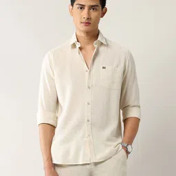 Arrow Sport Men Solid Slim Fit Pure cotton Casual Shirt-picture-20