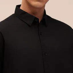 RAYNE BLACK Men Smart Slim Fit Casual Shirt image 4
