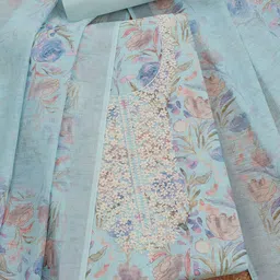 Soch Floral Printed Linen Unstitched Dress Material-image-18