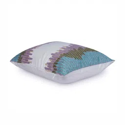 Khaabka Multicoloured Set of 2 Linen Cushion Covers image 3