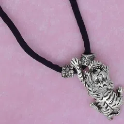 missmister Silver plated Antique Finish Attacking tiger Fashion chain pendant-picture-14