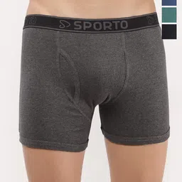 Sporto by Macho Men Pack Of 4 Trunks-picture-10