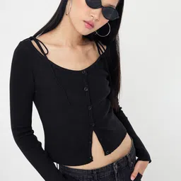 Trendyol Round Neck Cardigan-picture-31
