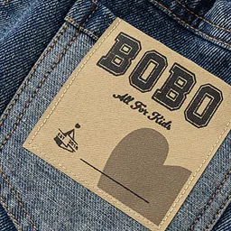 LULU & SKY Boys Wide Leg Mid-Rise Light Fade Stretchable Jeans image 3