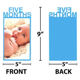 Funcart Baby 1st Birthday Photo Banner - Multicolor image 3