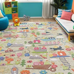 kaleen india Anti-Skid Backing Washable Indoor-Outdoor Rugs-picture-25