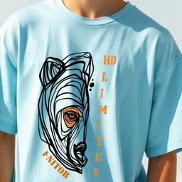 THE BEETEL HOUSE Printed Cotton Round Neck T-shirt image 5