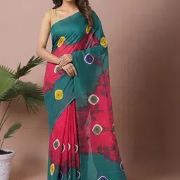 yashvi fab Bandhani Pure Cotton Handloom Bandhani Saree-picture-15