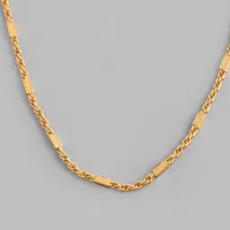VOJ Men Gold-Plated Handcrafted Chain image 3