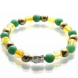 VIBESLE Unisex Artificial Beads Elasticated Bracelet-picture-34