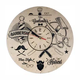 QEZNEF Black Solid Traditional Wall Clock-picture-18