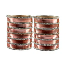 Vidhya Kangan Set Of 60 Stone Studded Bangles-image-66