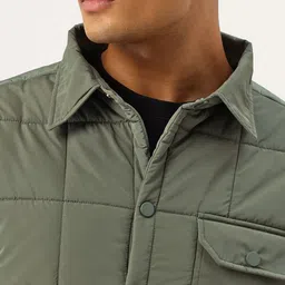 Okane Spread Collar Padded Jacket image 3