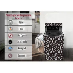 The Furnishing Tree PVC Waterproof Top Load Fully Automatic Washing Machine Cover Compatible for In image 3