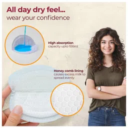 luv lap LuvLap Disposable Breast Pads - 24 Pieces image 4