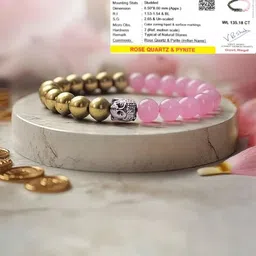 Bilqis Artificial Beaded Elasticated Bracelet-picture-25