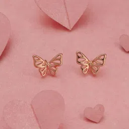 Gargi by P. N. Gadgil & Sons Sterling Silver Contemporary Studs-picture-35