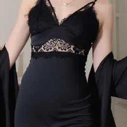 LULU & SKY Women Shoulder Straps Nightdress image 2