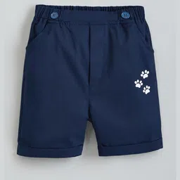 hopscotch 2-Pc Puppy Paw Cotton Shorts Set image 3