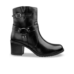 Bxxy PU Work High-Top Block Pumps image 2