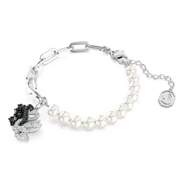 SWAROVSKI Crystal Stone Studded & Beaded Bracelet-picture-55