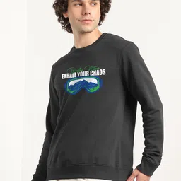 NOBERO Men Printed Sweatshirt image 4