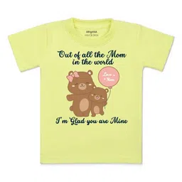 Arvesa Kids Typography Printed Applique T-shirt-picture-39