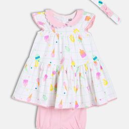 MINI KLUB Print A-Line Dress-picture-11
