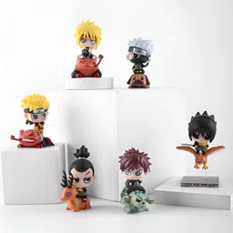 COMICSENSE Red 6 Pcs Figurine Showpiece-image-49