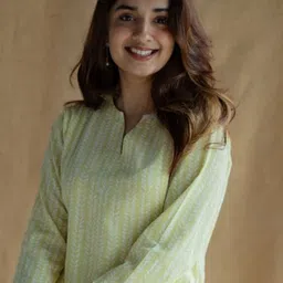 THE INDIAN ETHNIC CO Women Solid Mid-Rise Casual Regular Trouser image 3