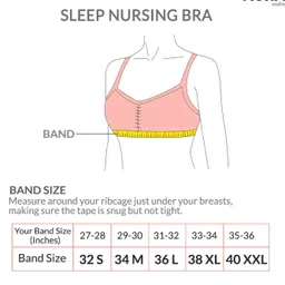 Morph Maternity Pack Of 2 Leak Proof Sleep Nursing Bras - Cream & White image 5