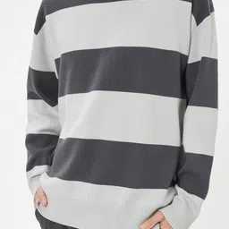 Koton Men Striped Pullover image 4