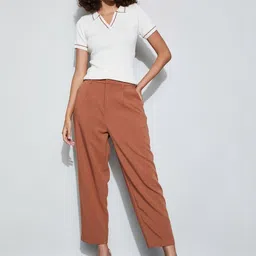 CODE by Lifestyle Mandarin Collar Top image 2