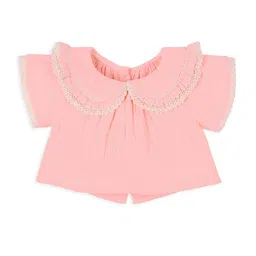 My Milestones Peter Pan Collar Cotton Top-picture-45