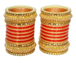 trylo fashion Set Of 48 Stone Studded Bangles-picture-18