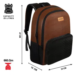 BIGBERRY Unisex Solid Backpack image 2